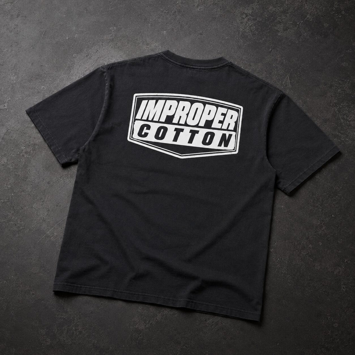 IMPR Cotton | Vintage Washed Oversized Cotton T-Shirt - Improper Cotton