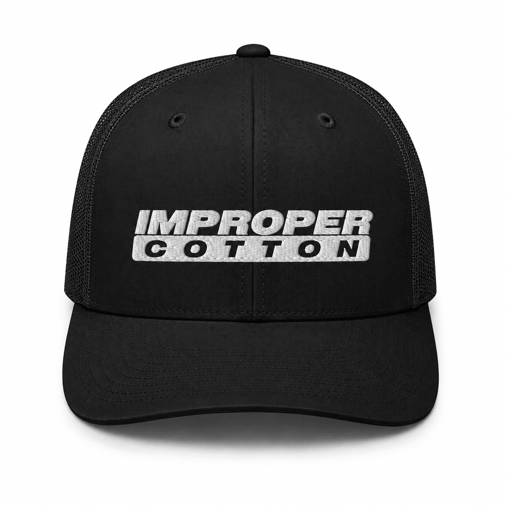 Signature Improper Cotton - Trucker Cap - My Store
