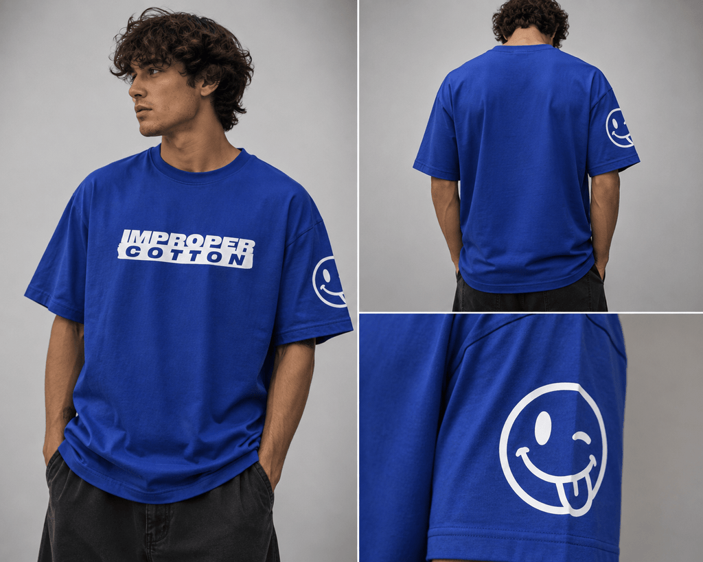 Signature Logo Blue T-Shirt - My Store