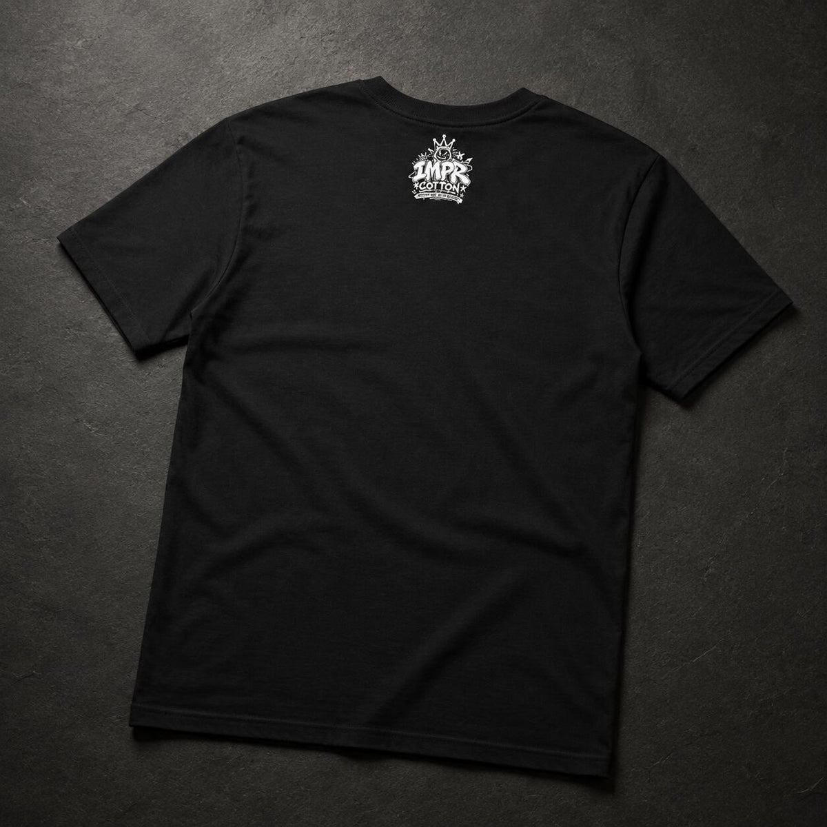 IMPR Cotton Black Lightweight T-Shirt | Basketball Streetwear