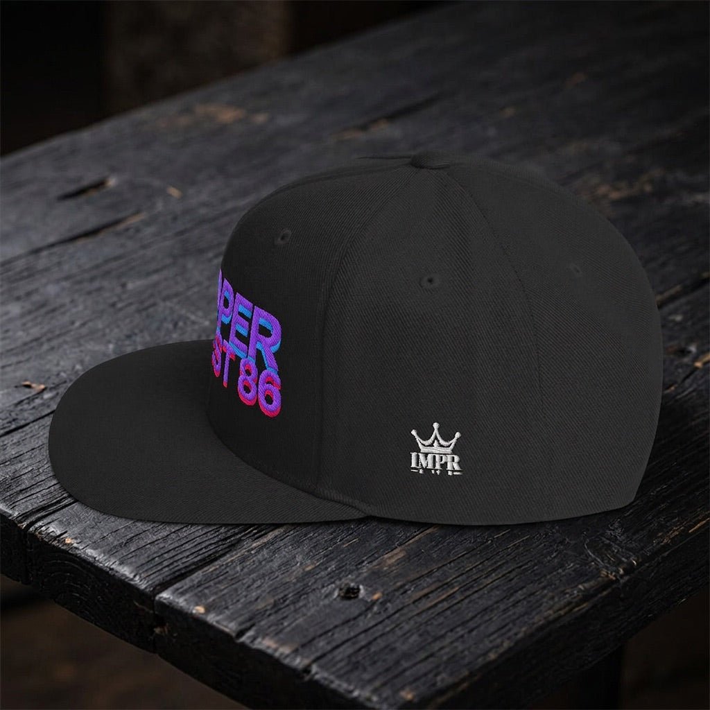 IMPROPER EST 86 | Snapback Hat - Improper Cotton