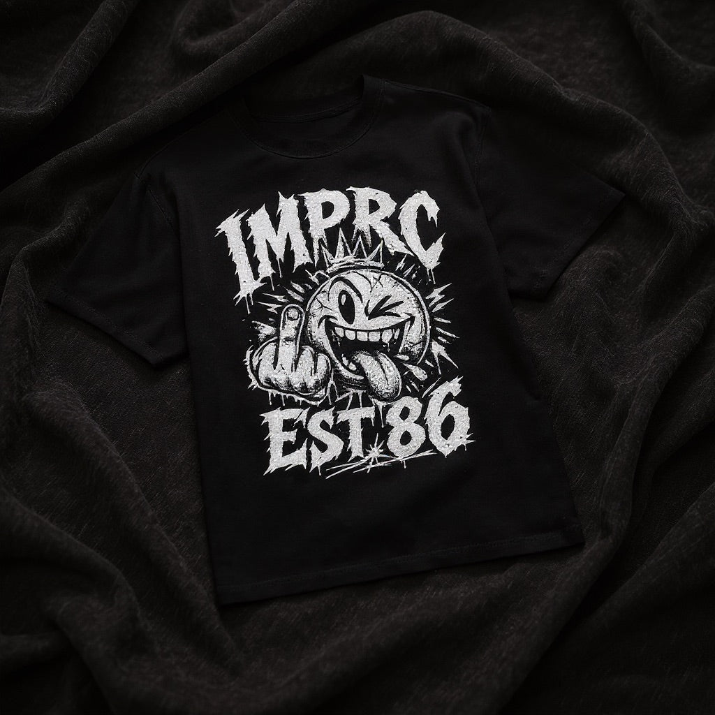 IMPROPER | EST 86 | Ridged Logo | Max Heavyweight T-Shirt - Improper Cotton