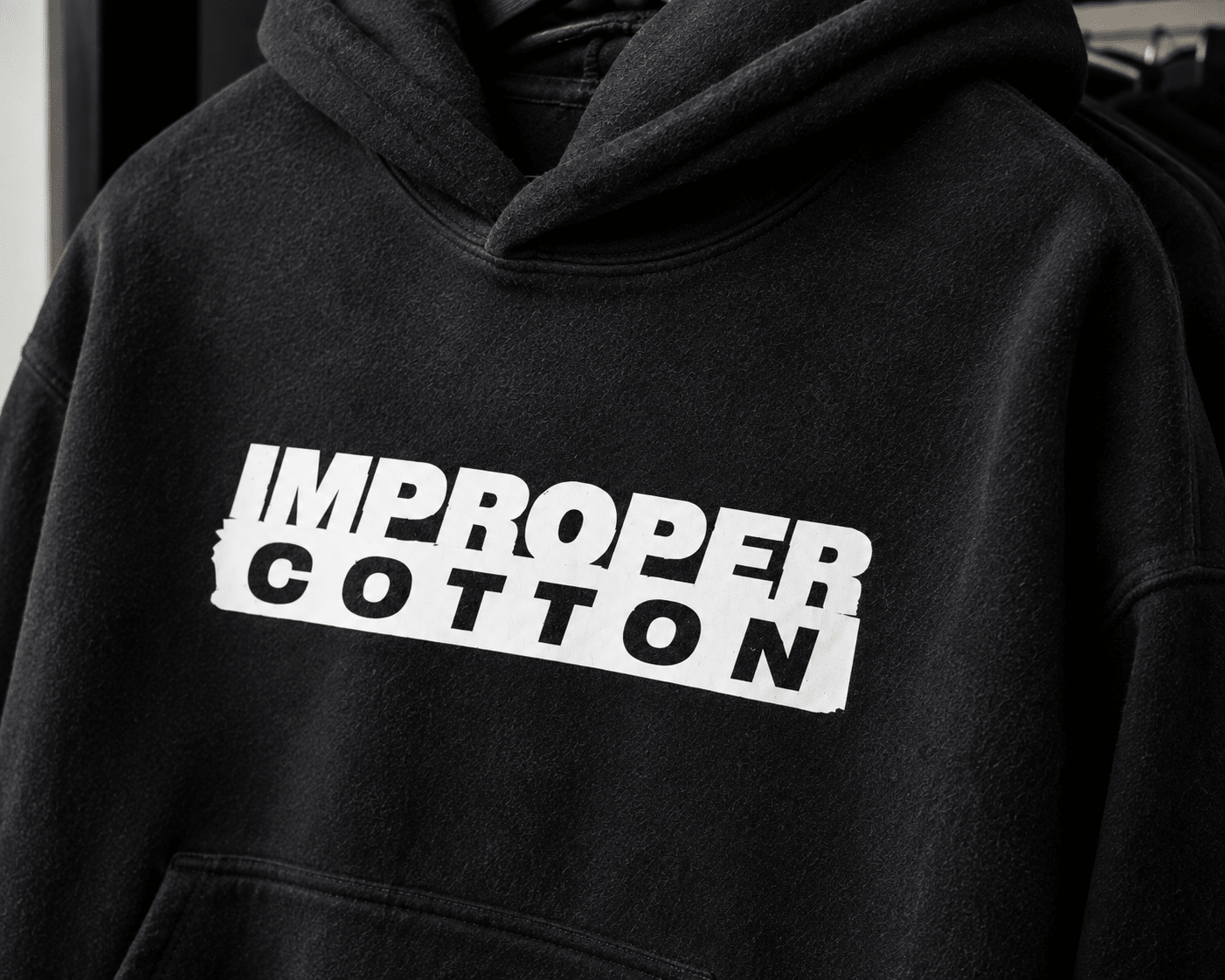 IMPROPER COTTON - Original Pull Over Hoodie - My Store