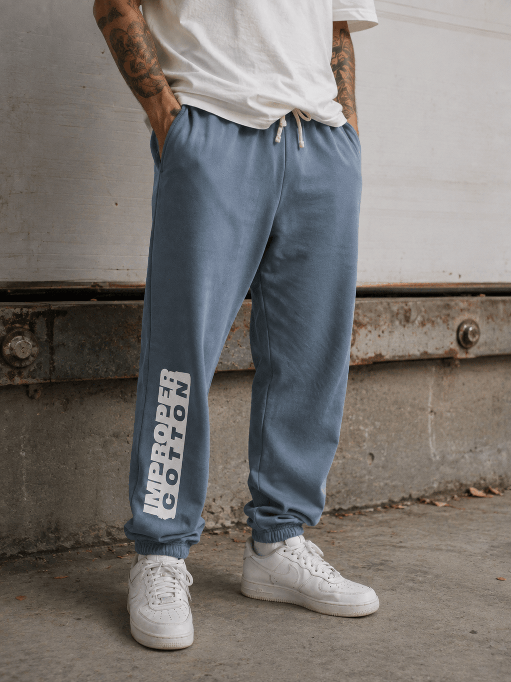 Improper Cotton Signature Sweatpants - My Store