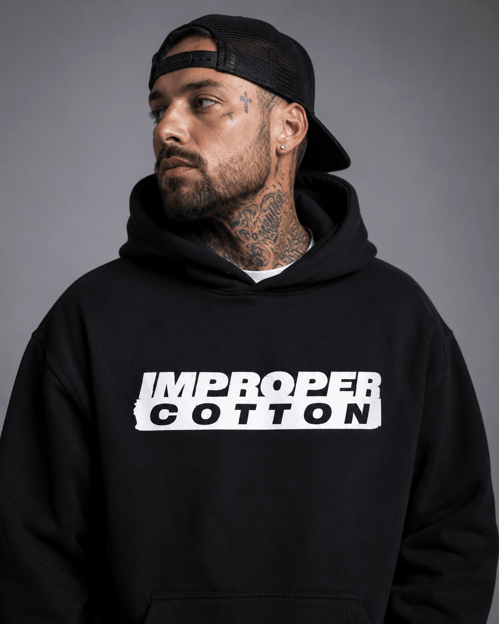IMPROPER COTTON - Original Pull Over Hoodie - My Store