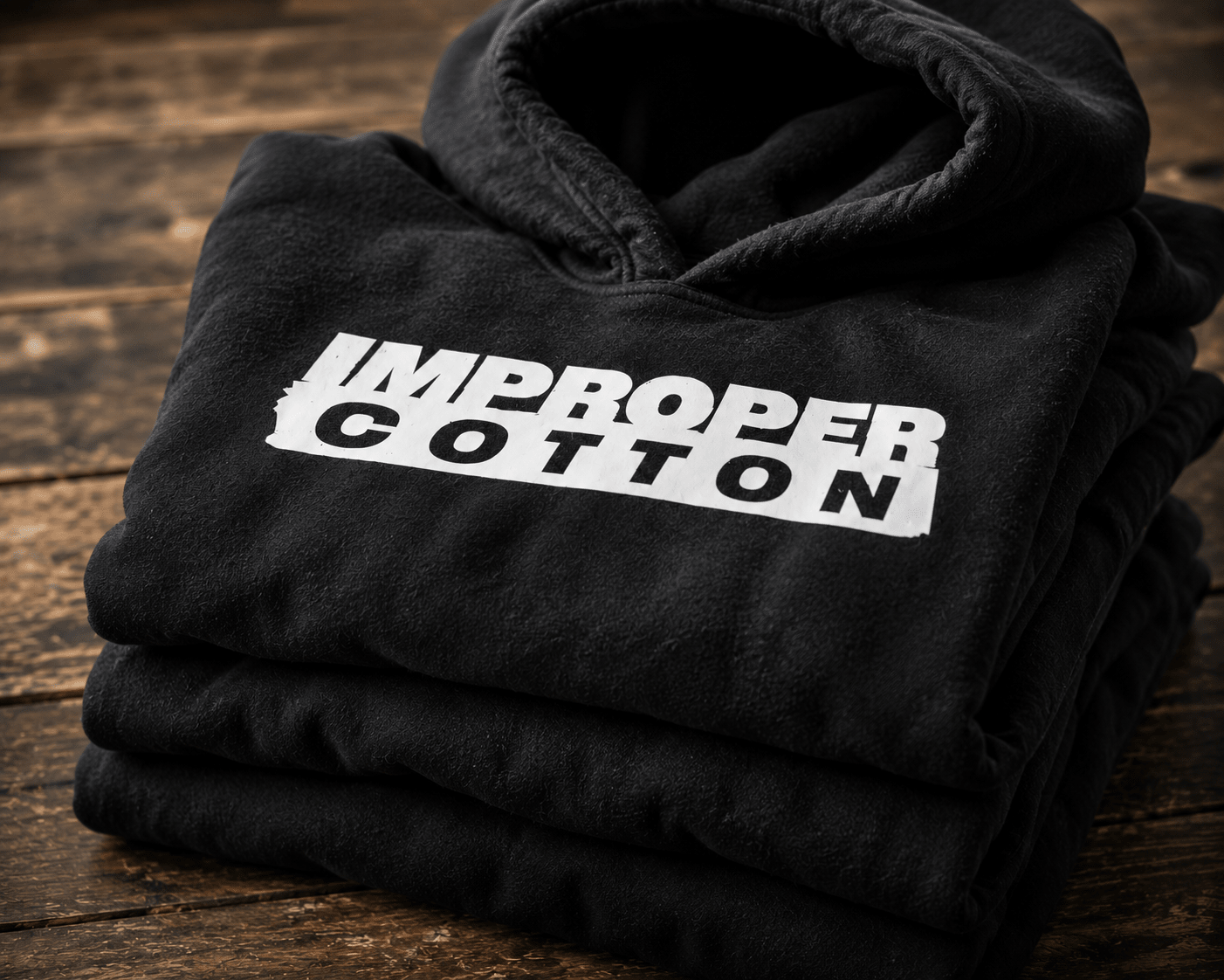 IMPROPER COTTON - Original Pull Over Hoodie - My Store