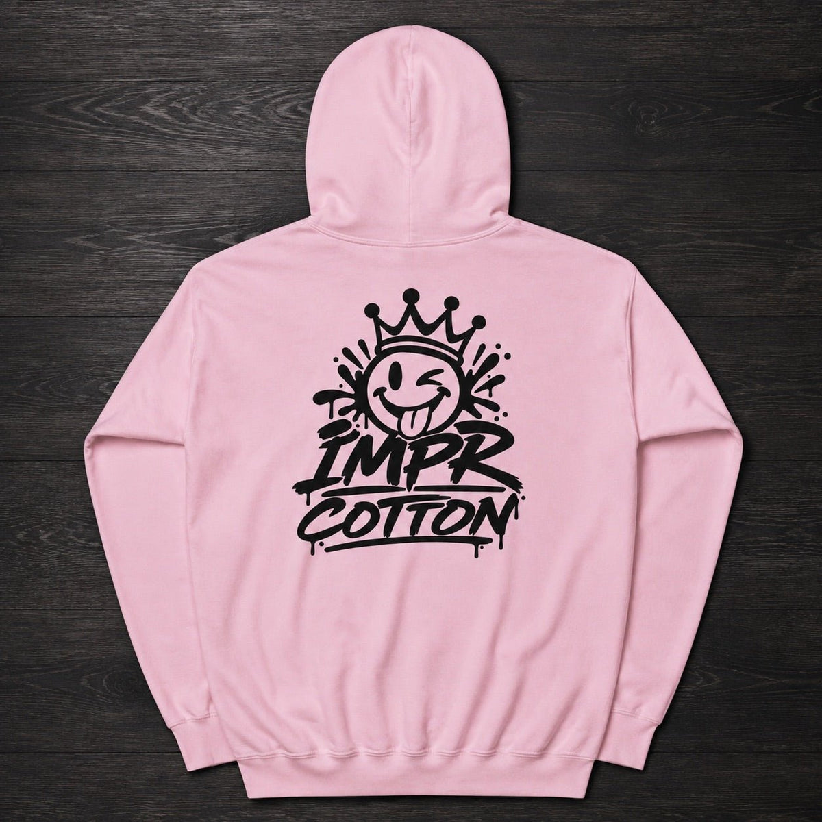 Stay Sober Baby Blue & Baby Pink Limited Edition Pull Over Hoodies - Improper Cotton