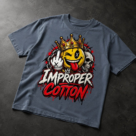 Improper Cotton | Splash | Vintage Wash Cotton T-Shirt - Improper Cotton