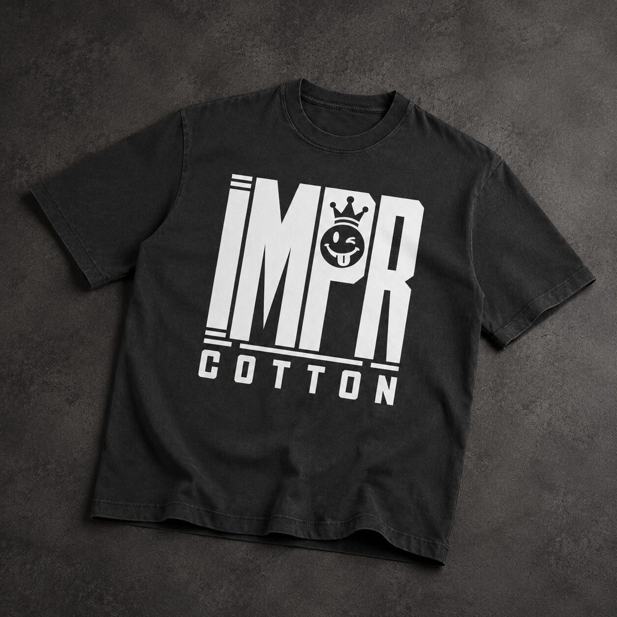 IMPR Cotton | Vintage Washed Oversized Cotton T-Shirt - Improper Cotton