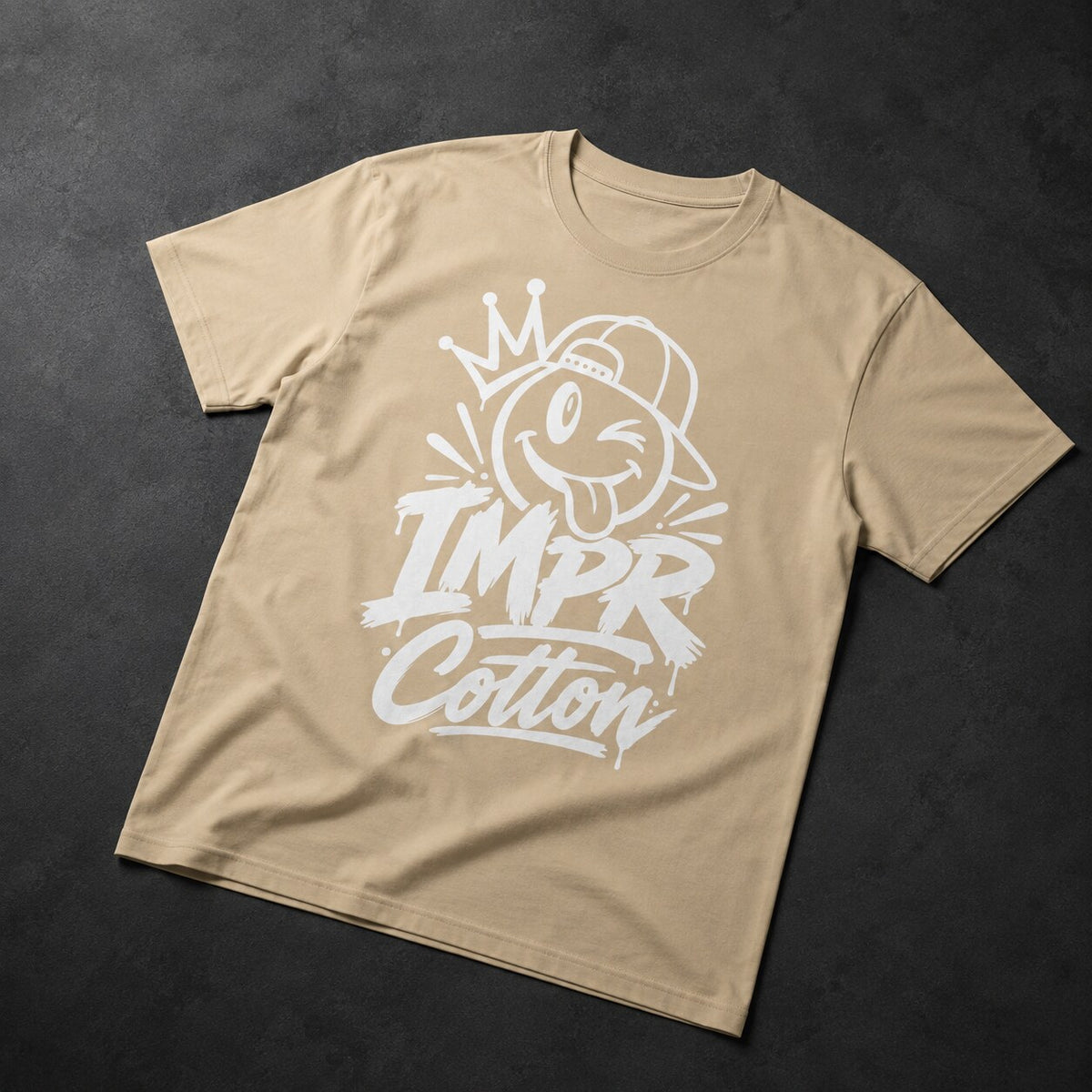 IMPR | Tilted Crown Logo | Soft Series | Short-Sleeve Unisex T-Shirt - Improper Cotton