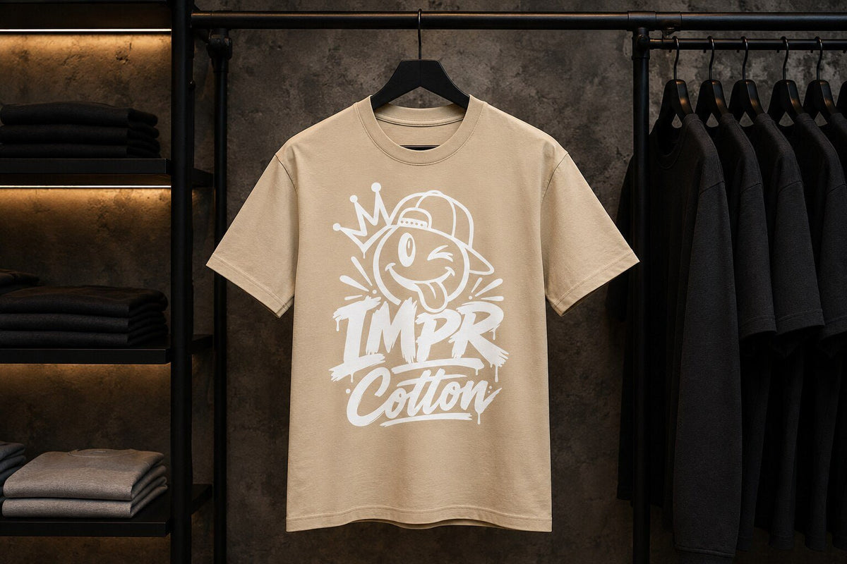 IMPR | Tilted Crown Logo | Soft Series | Short-Sleeve Unisex T-Shirt - Improper Cotton