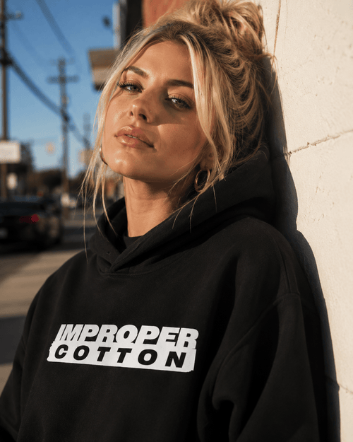 IMPROPER COTTON - Original Pull Over Hoodie - My Store