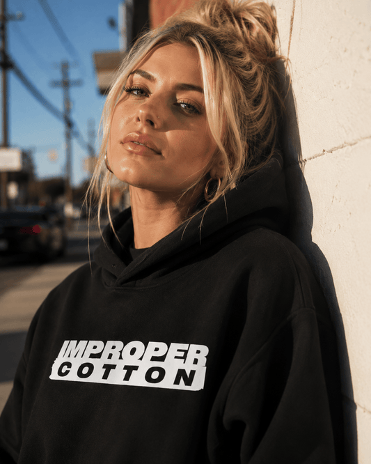 IMPROPER COTTON - Original Pull Over Hoodie - My Store