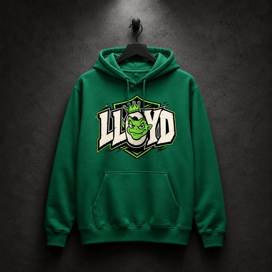 Lloyd | Limited Editions | Green | Oversized Drop Shoulder Hoodie - Improper Cotton