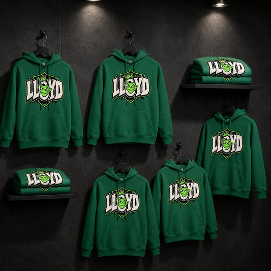 Lloyd | Limited Editions | Green | Oversized Drop Shoulder Hoodie - Improper Cotton